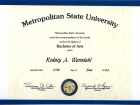 Metropolitan State University Bachelor of Arts