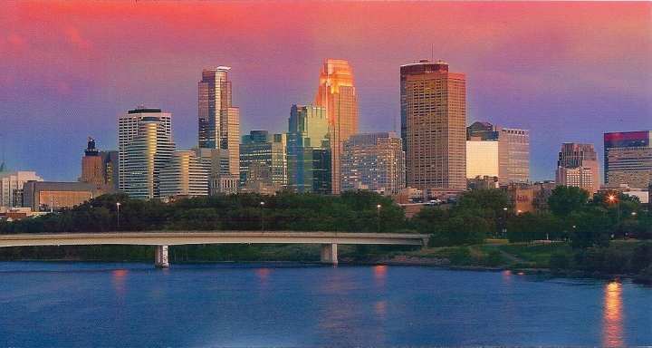 Minneapolis At Dusk